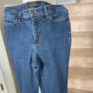 NYDJ with Lift Tuck® Technology to flatten in front and boost curves in back.